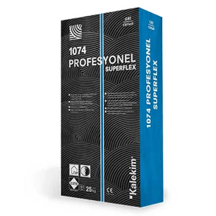 1074 Profesyonel Superflex серый, 25 кг. Клей для плитки.